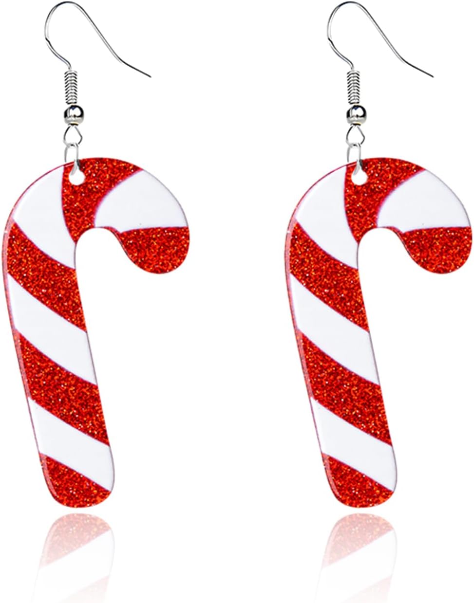 Christmas Theme Earrings for Women, Colorful Merry Christmas Earrings, Candy Snowflake Santa Deer Tree Flower, Xmas Holiday Party Jewelry Gift - 我的商店我的商店我的商店