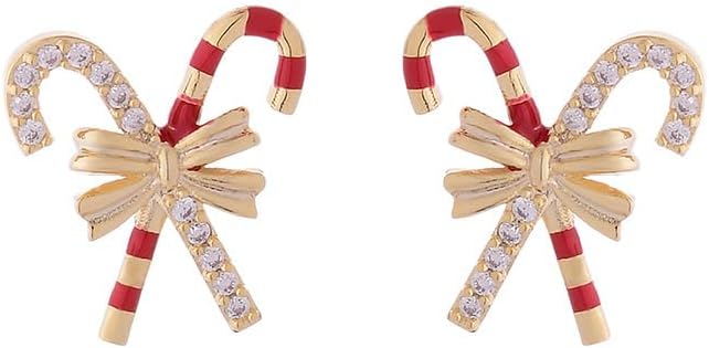 Christmas Tree Earrings for Women Unique Gold Rhinestone Crystal Christmas Tree Dangle Drop Earrings Exquisite Xmas Tree Earrings Christmas Party Jewelry Holiday Accessory - 我的商店我的商店我的商店