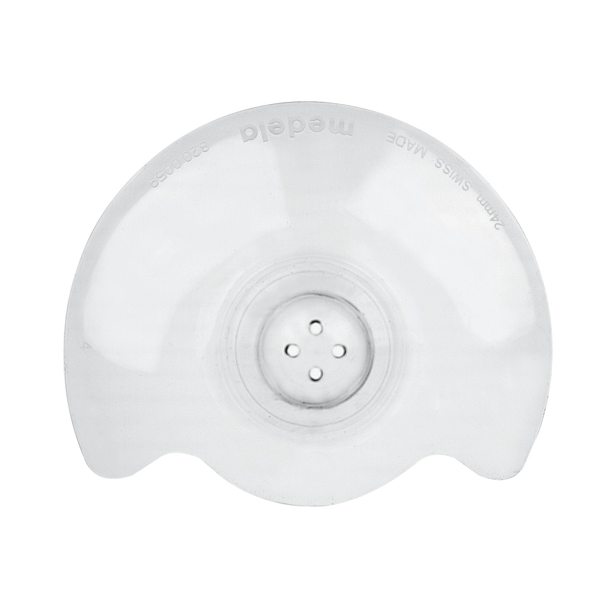 Contact Nipple Shield for Breastfeeding, Large 24mm Nippleshield, for Latch Difficulties or Flat or Inverted Nipples, Made Without BPA - QIAO Crystal我的商店QIAO Crystal