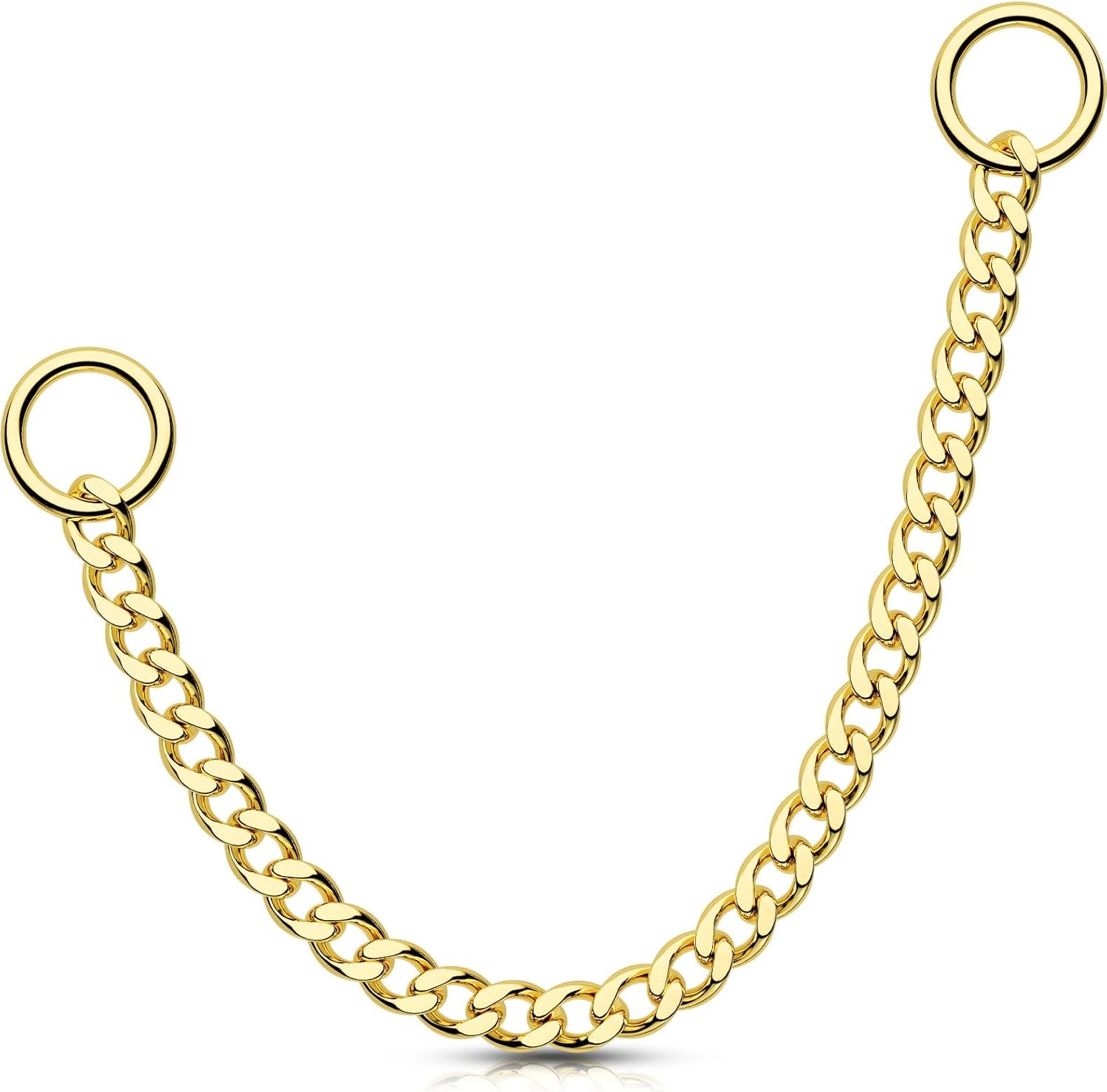 Convertible Dangle Chain for Double Piercings Drop Dangle Earrings - QIAO CrystalQIAO CrystalQIAO Crystal