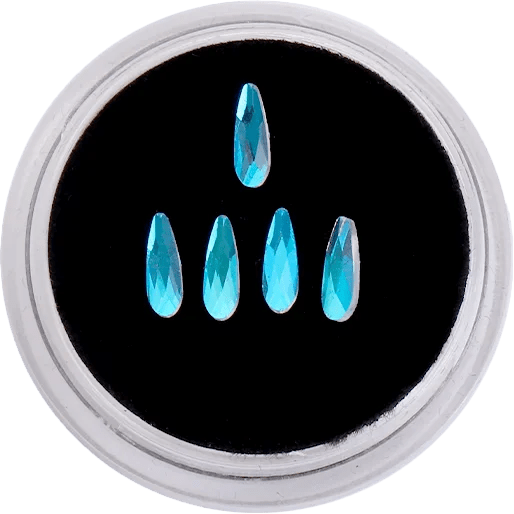 Crystal Fashion Tooth Gemstone Beauty Diamond Tooth Jewelry Ornament with Box Tooth Gemstone Tooth Jewelry Gemstone Decoration - QIAO CrystalQIAO CrystalQIAO Crystal