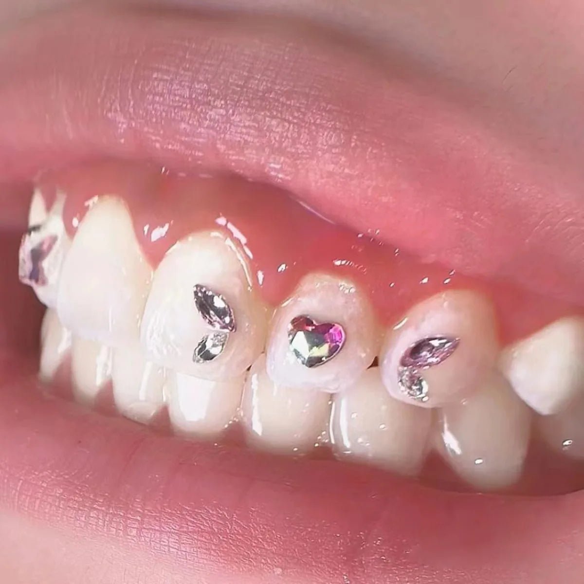 Crystal Fashion Tooth Gemstone Beauty Diamond Tooth Jewelry Ornament with Box Tooth Gemstone Tooth Jewelry Gemstone Decoration - QIAO CrystalQIAO CrystalQIAO Crystal