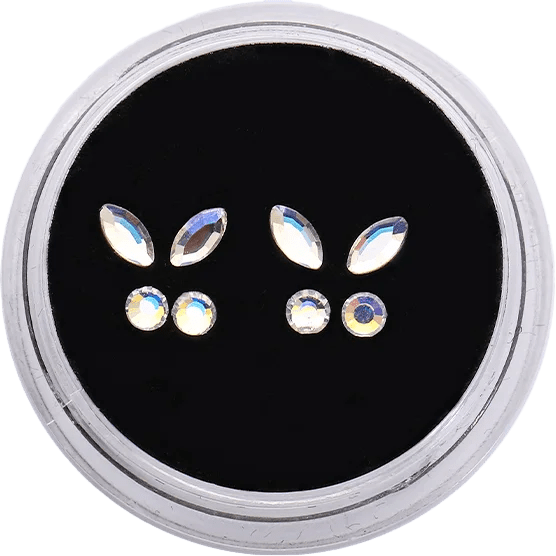 Crystal Fashion Tooth Gemstone Beauty Diamond Tooth Jewelry Ornament with Box Tooth Gemstone Tooth Jewelry Gemstone Decoration - QIAO CrystalQIAO CrystalQIAO Crystal