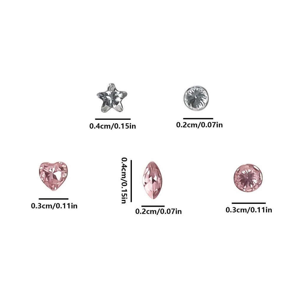 Crystal Fashion Tooth Gemstone Beauty Diamond Tooth Jewelry Ornament with Box Tooth Gemstone Tooth Jewelry Gemstone Decoration - QIAO CrystalQIAO CrystalQIAO Crystal