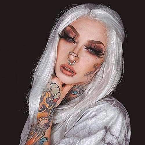 CZ Studs with Chain Surgical Steel Nose Piercing Jewelry - QIAO CrystalQIAO CrystalQIAO Crystal