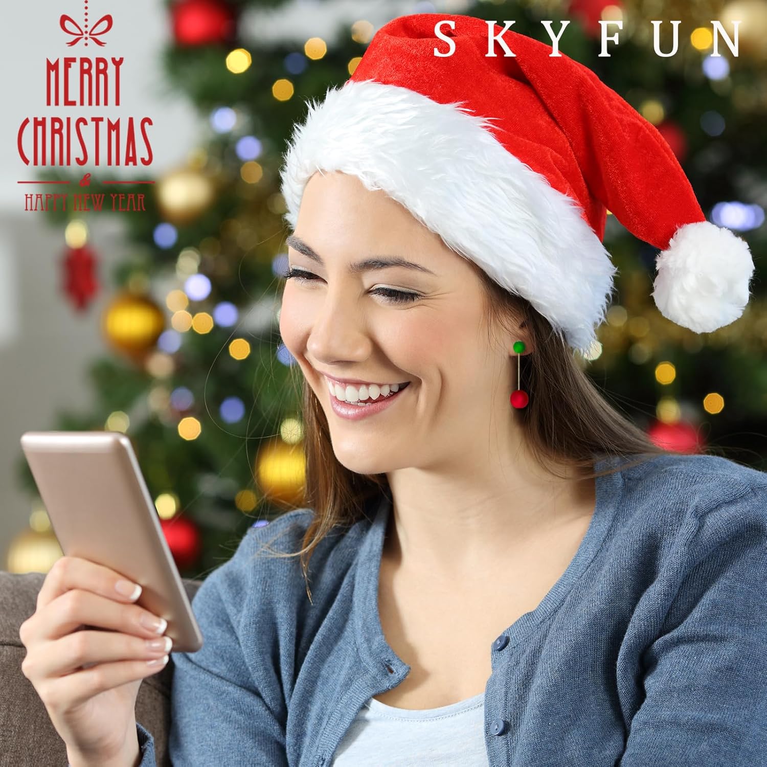 Dainty Pearl Earrings for Women Halloween Christmas Earrings Holiday Festival Party Outfit Accessories - QIAO Crystal我的商店QIAO Crystal