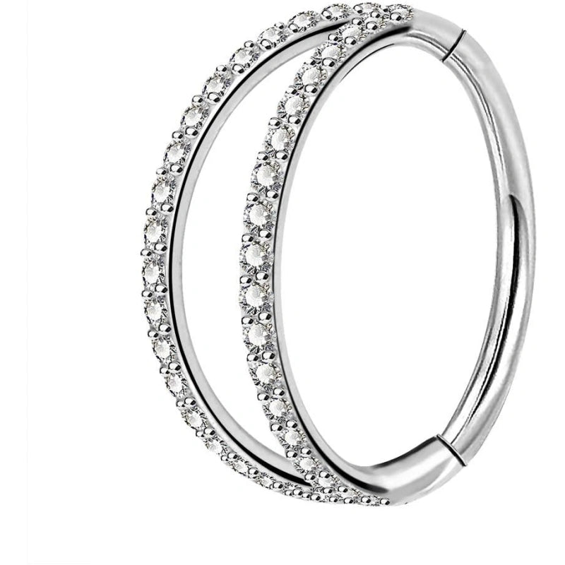 double-cz-hoop-piercing-jewelry-halloween-christmas-20g-nose-rings-6mm-7mm-8mm-classic-16g-cartilage-earrings-6mm12mm-surgical-steel-helix-tragus-lip-hoops-silver