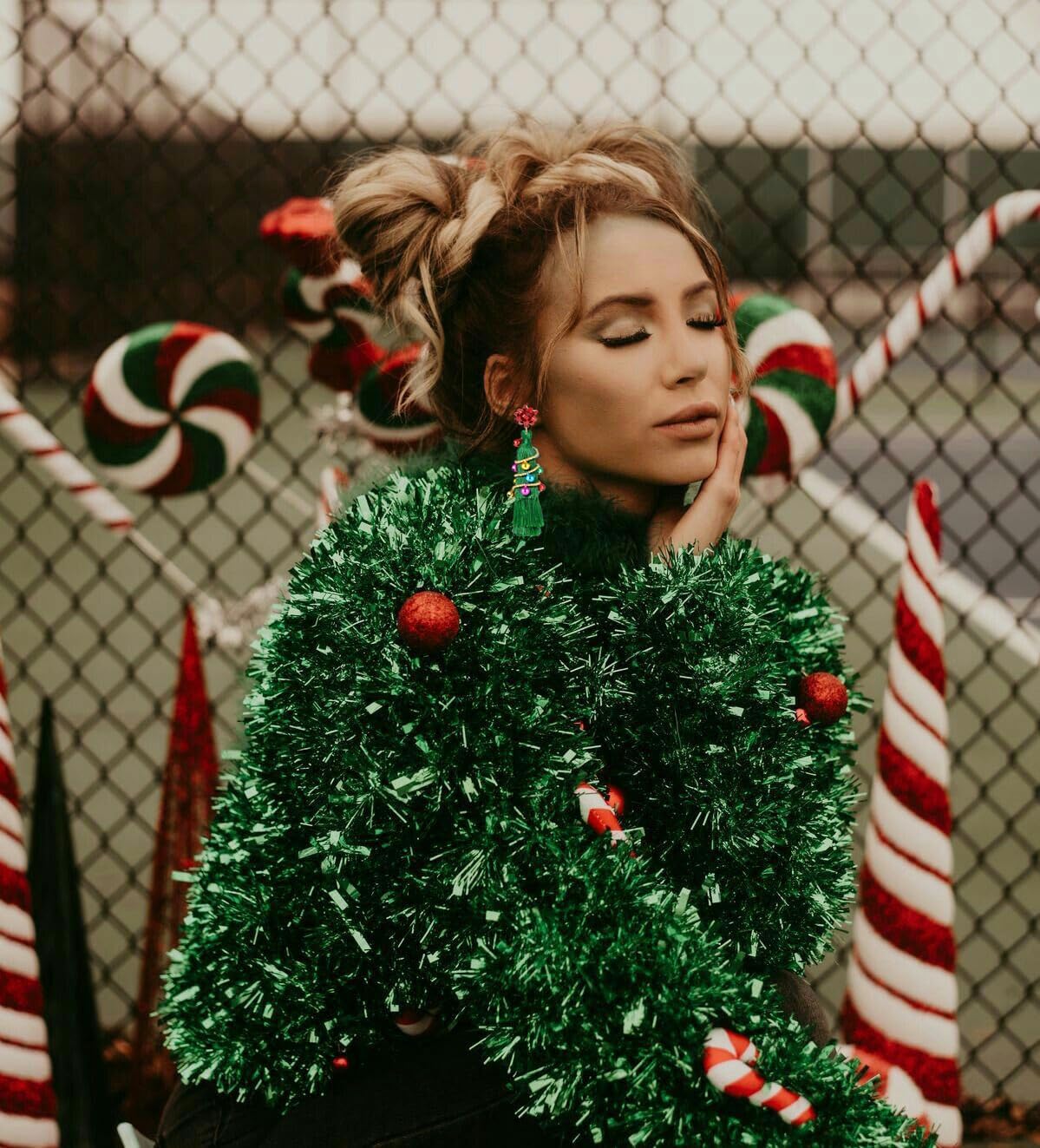 Earring Bohemian Lightweight Colorful Tiered Thread long Fringe Tassel Drop Dangle Beaded Statement Stud Earring Women Gifts - QIAO Crystal我的商店QIAO Crystal