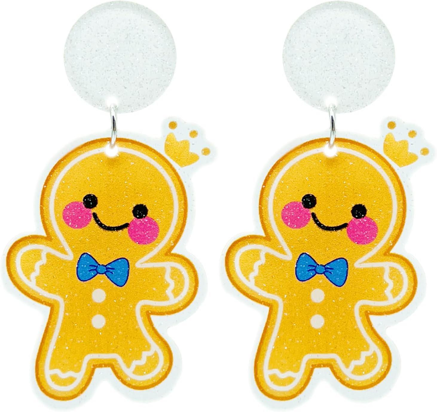 Earrings for Women Girls Teens, Glitter Acrylic Geinch Earrings Geinch Accessories for Christmas Parties. Geinchmas Christmas Geinch Party Favors 2023, Suit for Geinch Costume Geinch Gifts - 我的商店我的商店我的商店