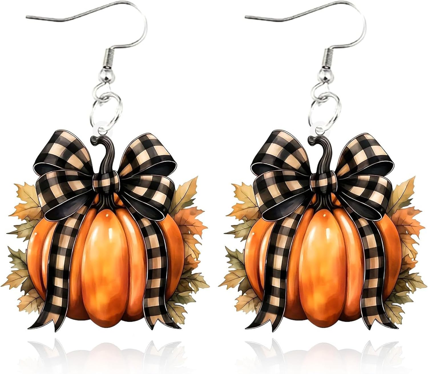 Fall Earrings for Women Pumpkin Sunflower Maple Leaf Candy Corn Stud Earrings Holiday Thanksgiving Autumn Party Jewelry Gifts - 我的商店我的商店我的商店