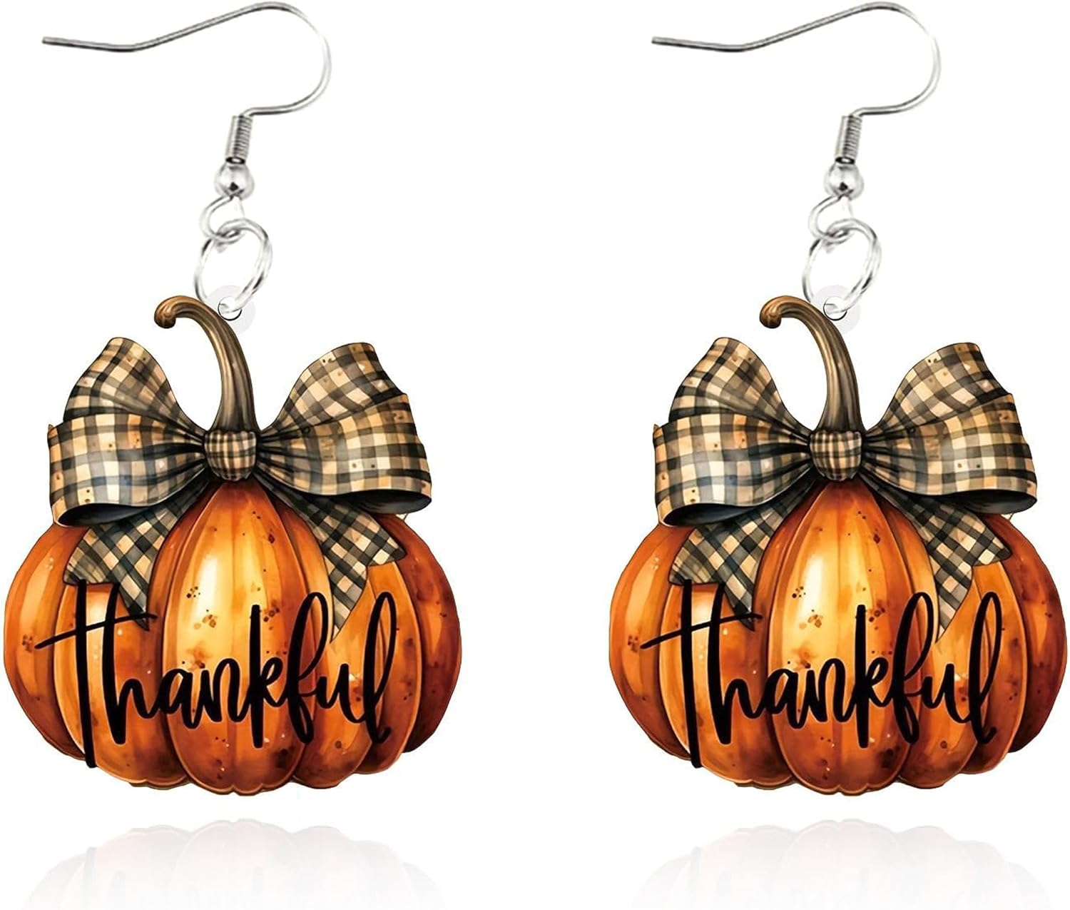 Fall Earrings for Women Pumpkin Sunflower Maple Leaf Candy Corn Stud Earrings Holiday Thanksgiving Autumn Party Jewelry Gifts - 我的商店我的商店我的商店