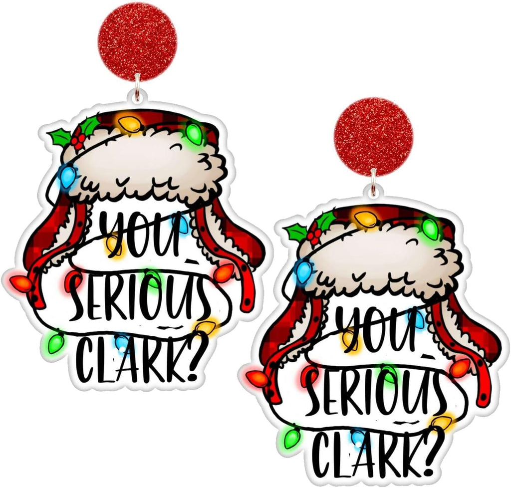 Fun Christmas Earrings, Holiday Season Outfit Accessories, Christmas Party Favors, Christmas Gifts, Stocking Stuffers - 我的商店我的商店我的商店
