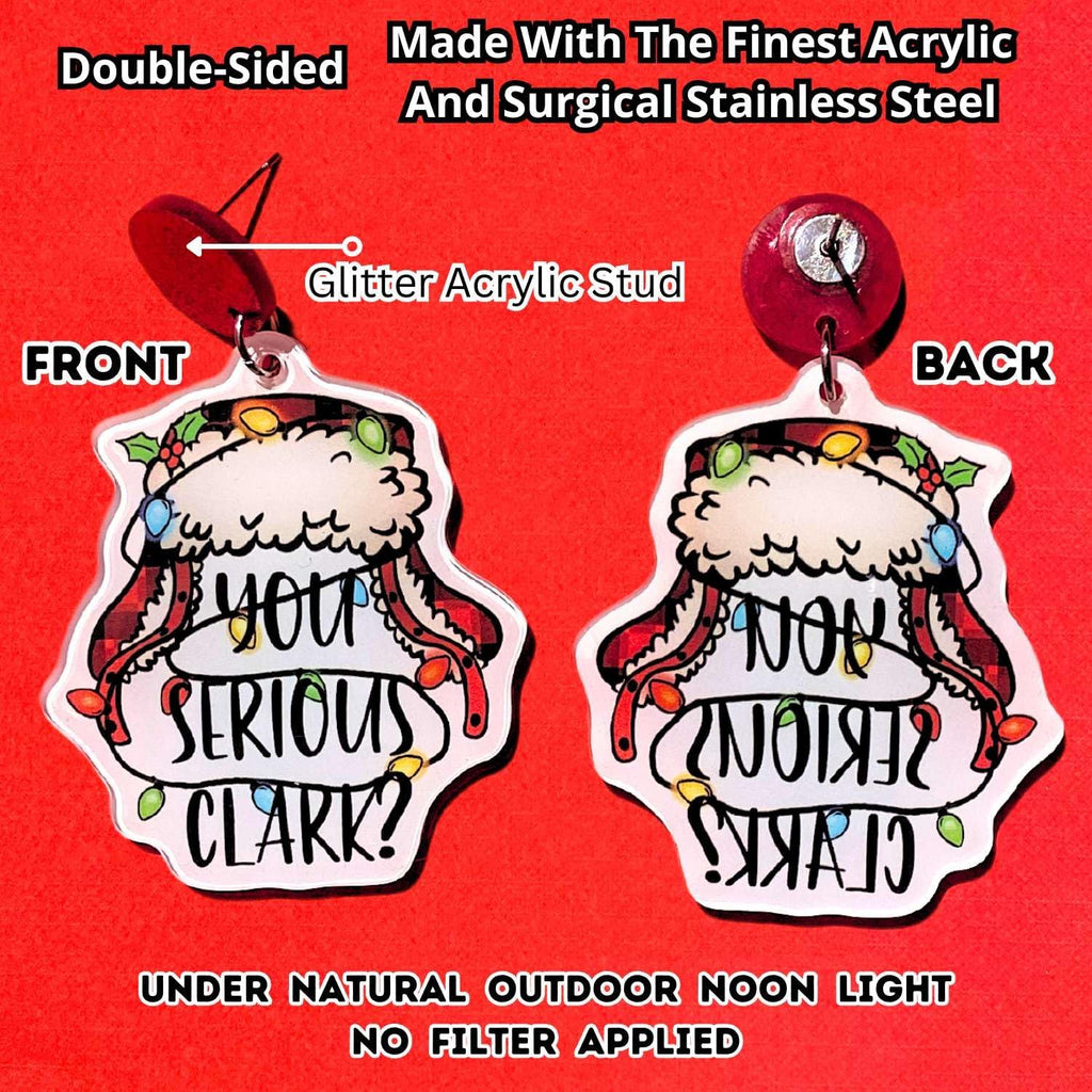 Fun Christmas Earrings, Holiday Season Outfit Accessories, Christmas Party Favors, Christmas Gifts, Stocking Stuffers - 我的商店我的商店我的商店