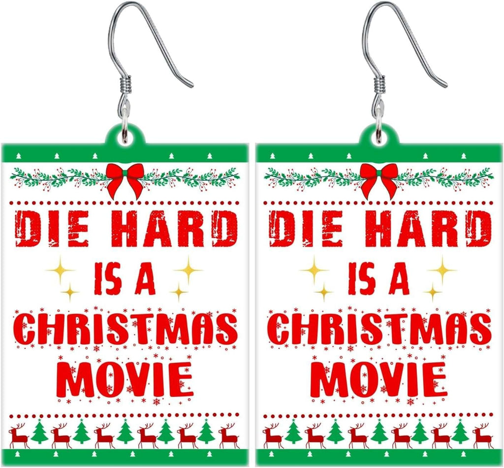 Fun Christmas Earrings, Holiday Season Outfit Accessories, Christmas Party Favors, Christmas Gifts, Stocking Stuffers - 我的商店我的商店我的商店