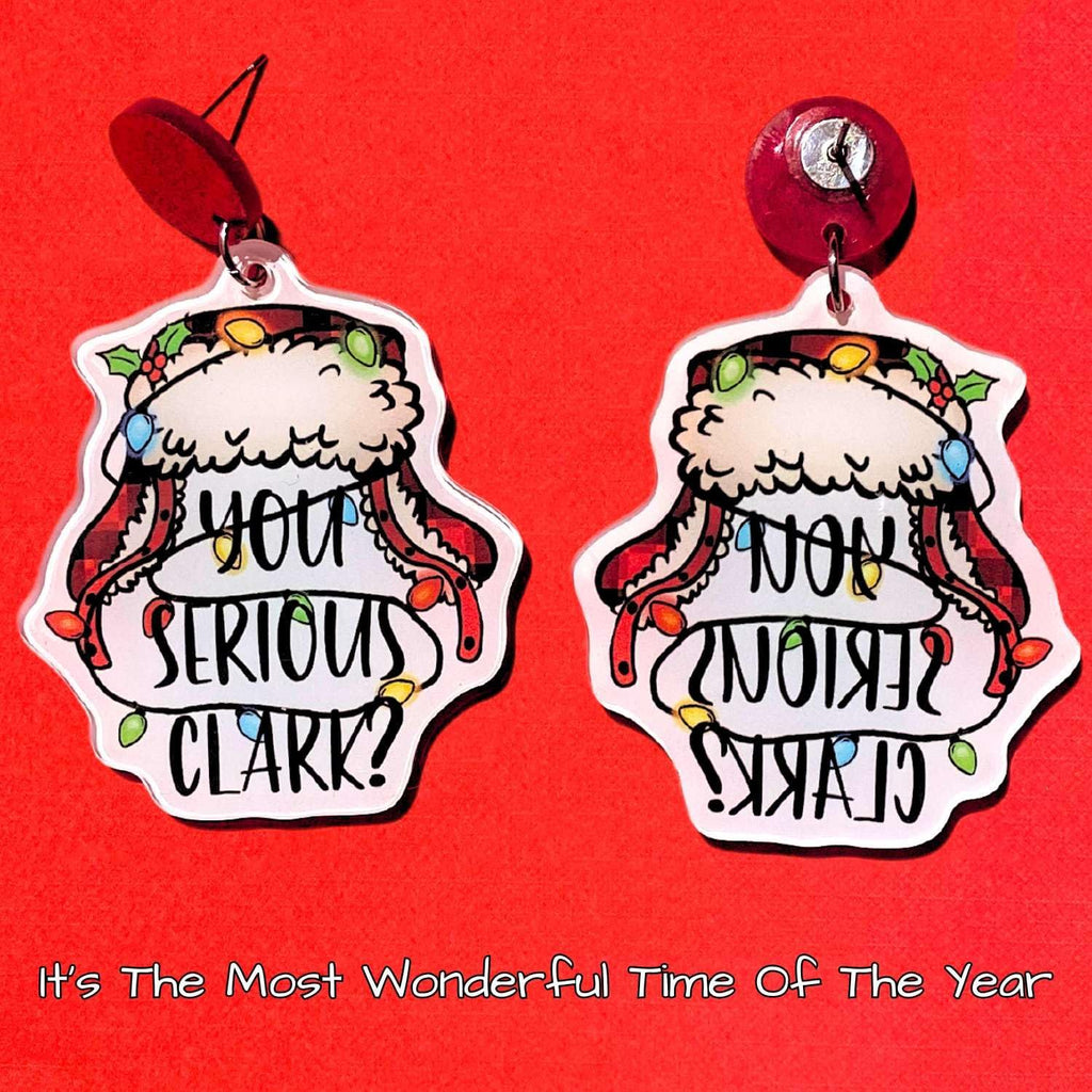 Fun Christmas Earrings, Holiday Season Outfit Accessories, Christmas Party Favors, Christmas Gifts, Stocking Stuffers - 我的商店我的商店我的商店