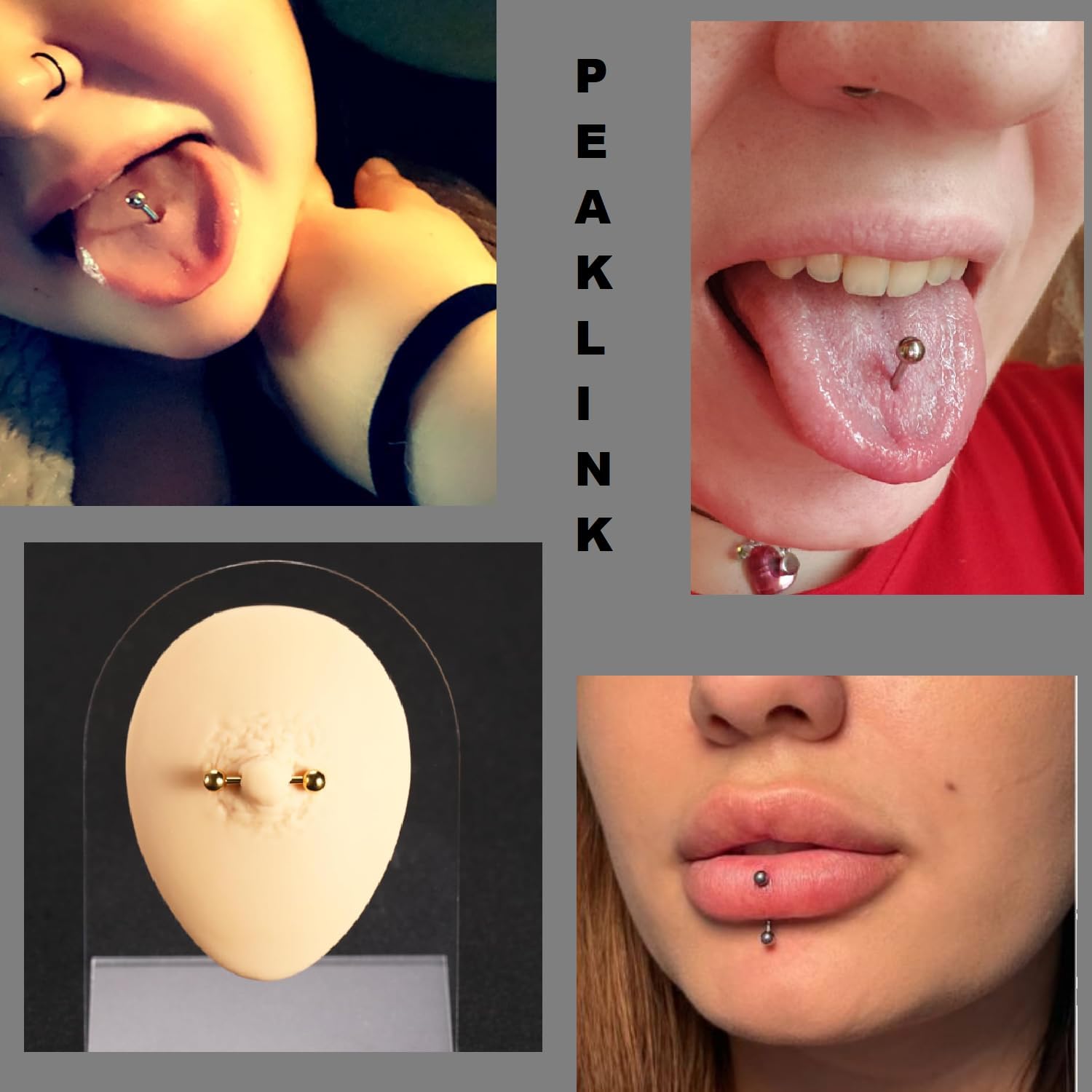 G23 Titanium Nipple Barbell Nipple Rings Nipple Bars Straight Bar Body Jewelry Barbell Eyebrow Internally Threaded Tongue Piercing 12 14 16G - QIAO CrystalQIAO CrystalQIAO Crystal