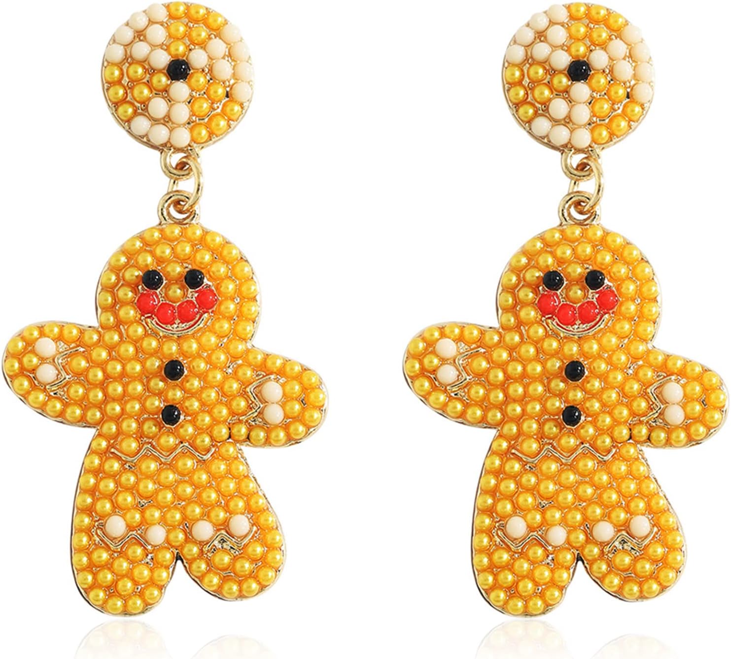 Gingerbread Earrings for Women Christmas Earrings Dangle Holiday Earrings Christmas Jewelry - 我的商店我的商店我的商店