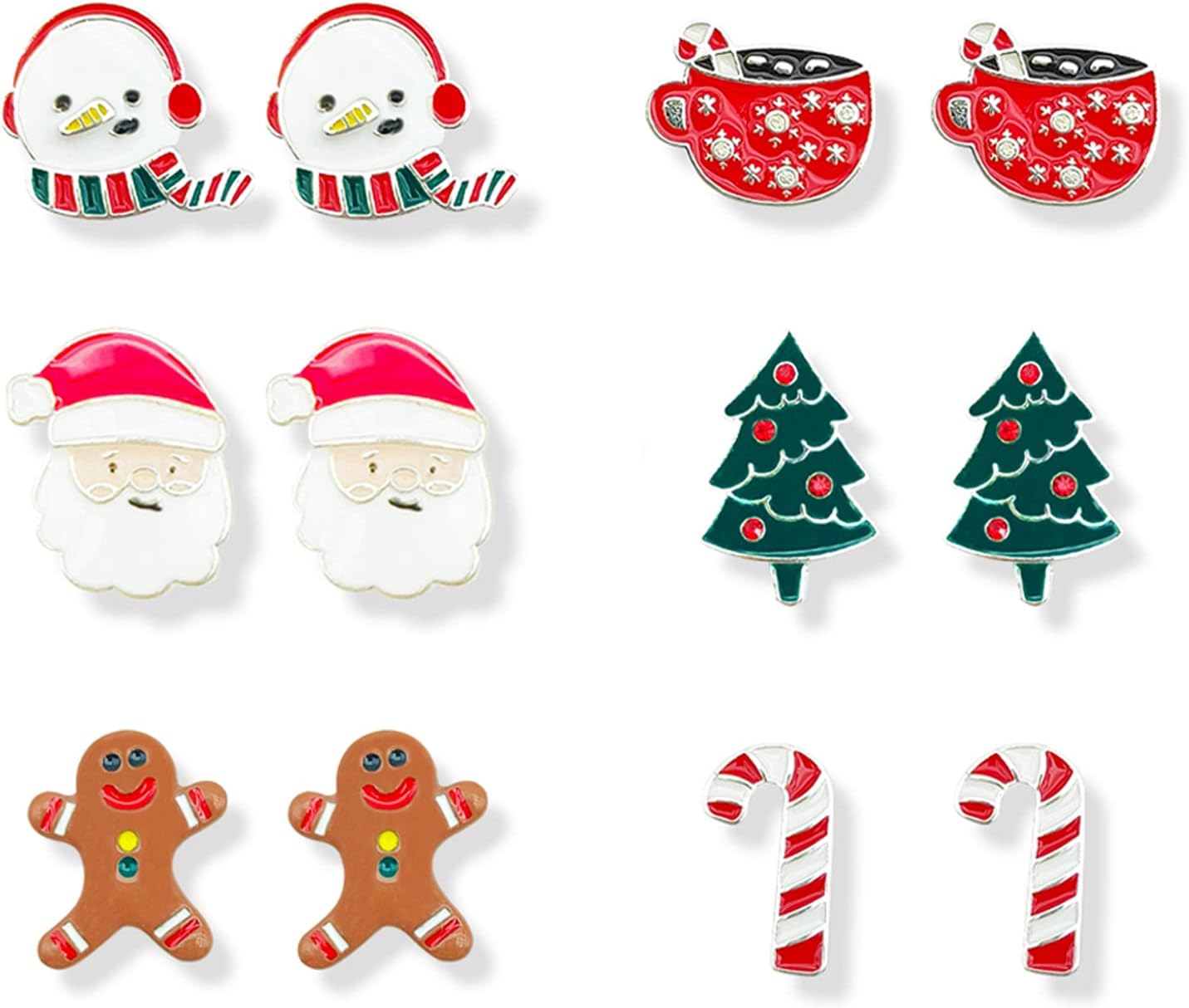 Gingerbread Earrings for Women Christmas Earrings Dangle Holiday Earrings Christmas Jewelry - 我的商店我的商店我的商店