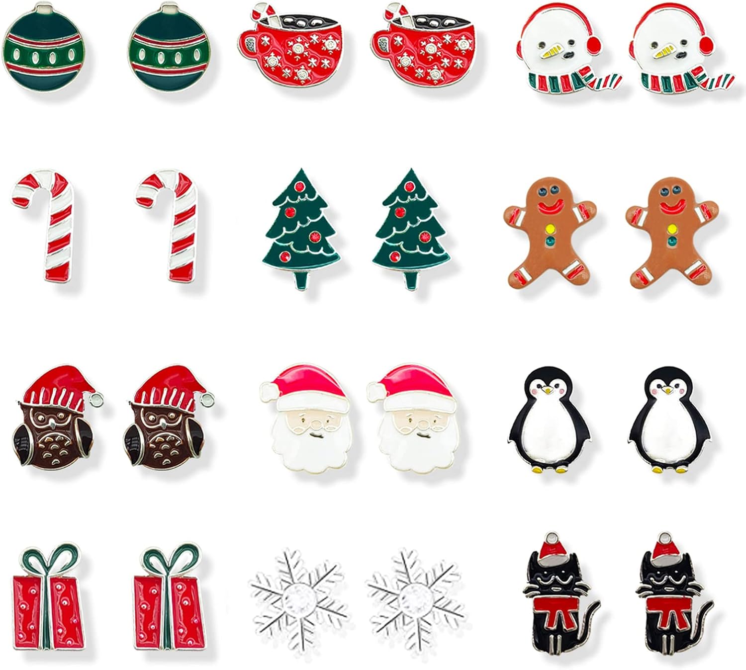 Gingerbread Earrings for Women Christmas Earrings Dangle Holiday Earrings Christmas Jewelry - 我的商店我的商店我的商店