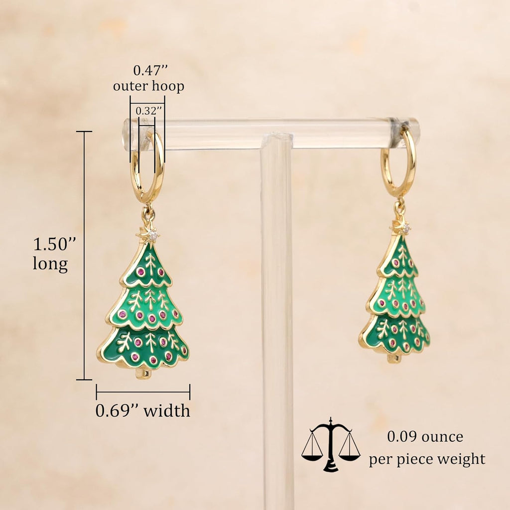 Gold Silver Small Hoop Dangle Earrings for Women, Trendy Dainty Rhinestone CZ Dangling Prom Wedding Leaf Flower Snowflake Butterfly Starfish Fashion Jewelry Gift - 我的商店我的商店我的商店