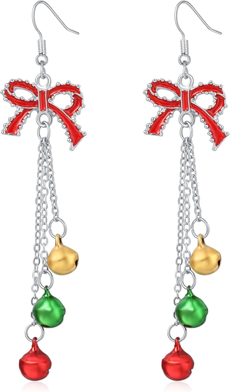 Halloween, Christmas, 4th of July Patriotic Earrings, Holiday Earrings Independence Day Stud Dangle Drop Earrings Hook Fashion Jewelry Gift for Women - QIAO Crystal我的商店QIAO Crystal