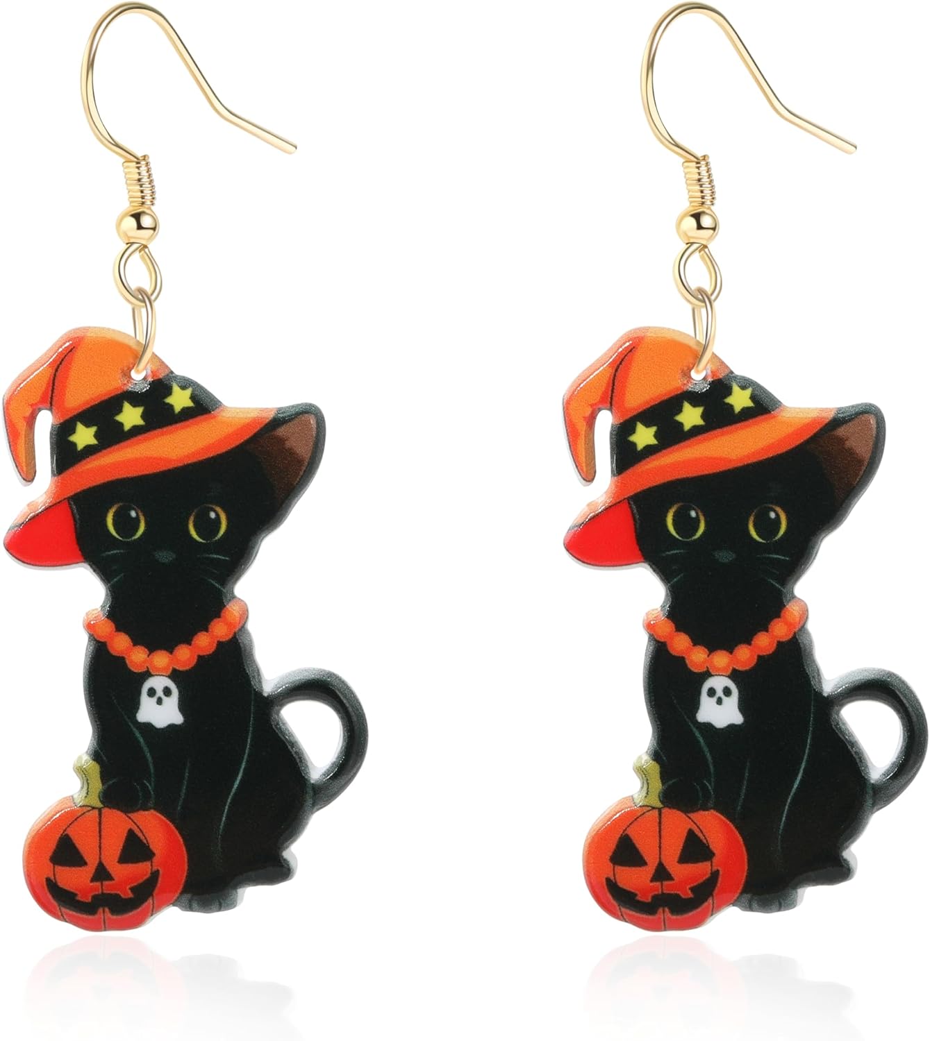 Halloween, Christmas, 4th of July Patriotic Earrings, Holiday Earrings Independence Day Stud Dangle Drop Earrings Hook Fashion Jewelry Gift for Women - QIAO Crystal我的商店QIAO Crystal