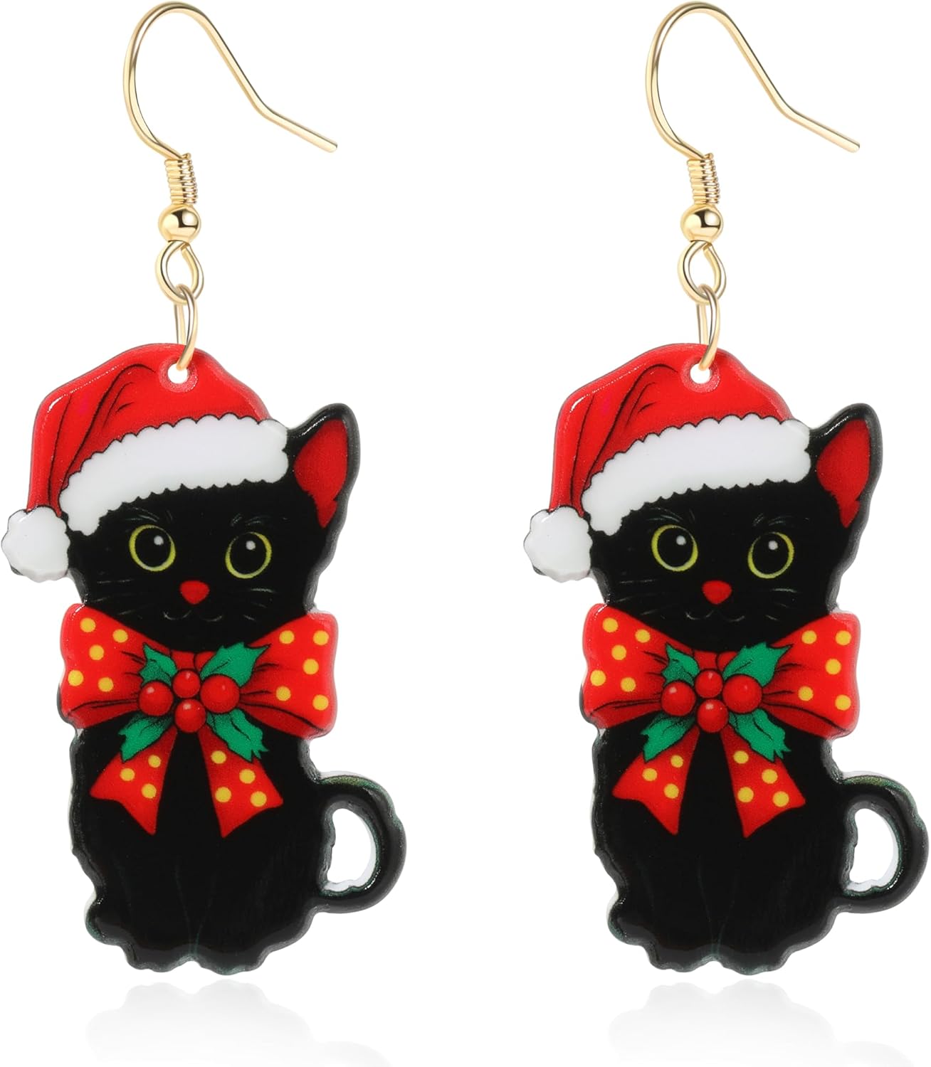 Halloween, Christmas, 4th of July Patriotic Earrings, Holiday Earrings Independence Day Stud Dangle Drop Earrings Hook Fashion Jewelry Gift for Women - QIAO Crystal我的商店QIAO Crystal