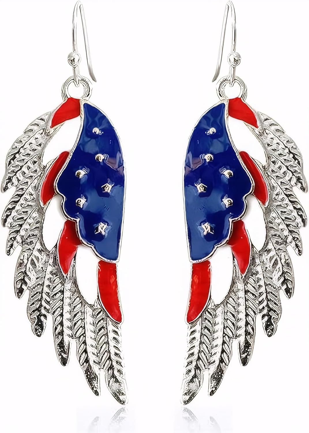 Halloween, Christmas, 4th of July Patriotic Earrings, Holiday Earrings Independence Day Stud Dangle Drop Earrings Hook Fashion Jewelry Gift for Women - QIAO Crystal我的商店QIAO Crystal