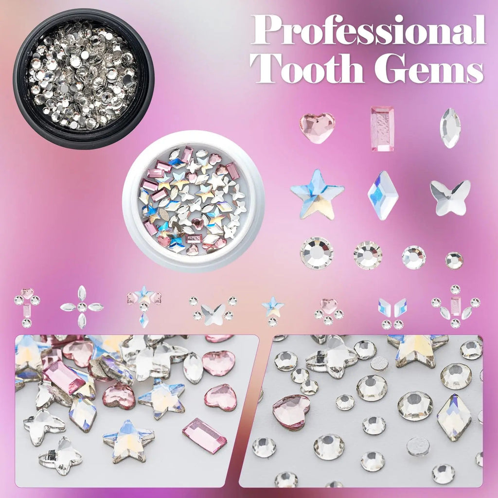 High Quality Sales Sets Teeth Decoration Teeth Rhinestones Sets Teeth Rhinestones - QIAO CrystalQIAO CrystalQIAO Crystal