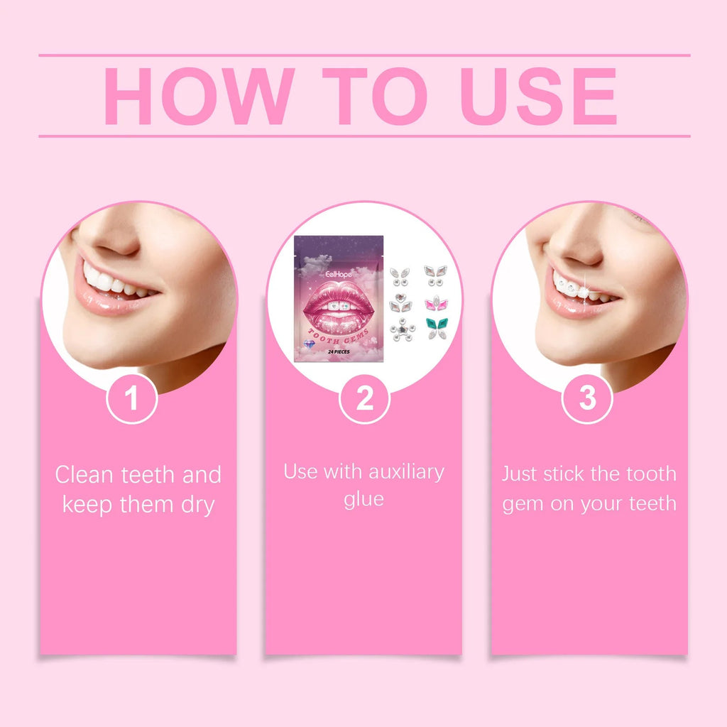 Lead Free Tooth Gem Kit, Premium Tooth Gem Kit with Curing Light and Glue - QIAO CrystalQIAO CrystalQIAO Crystal