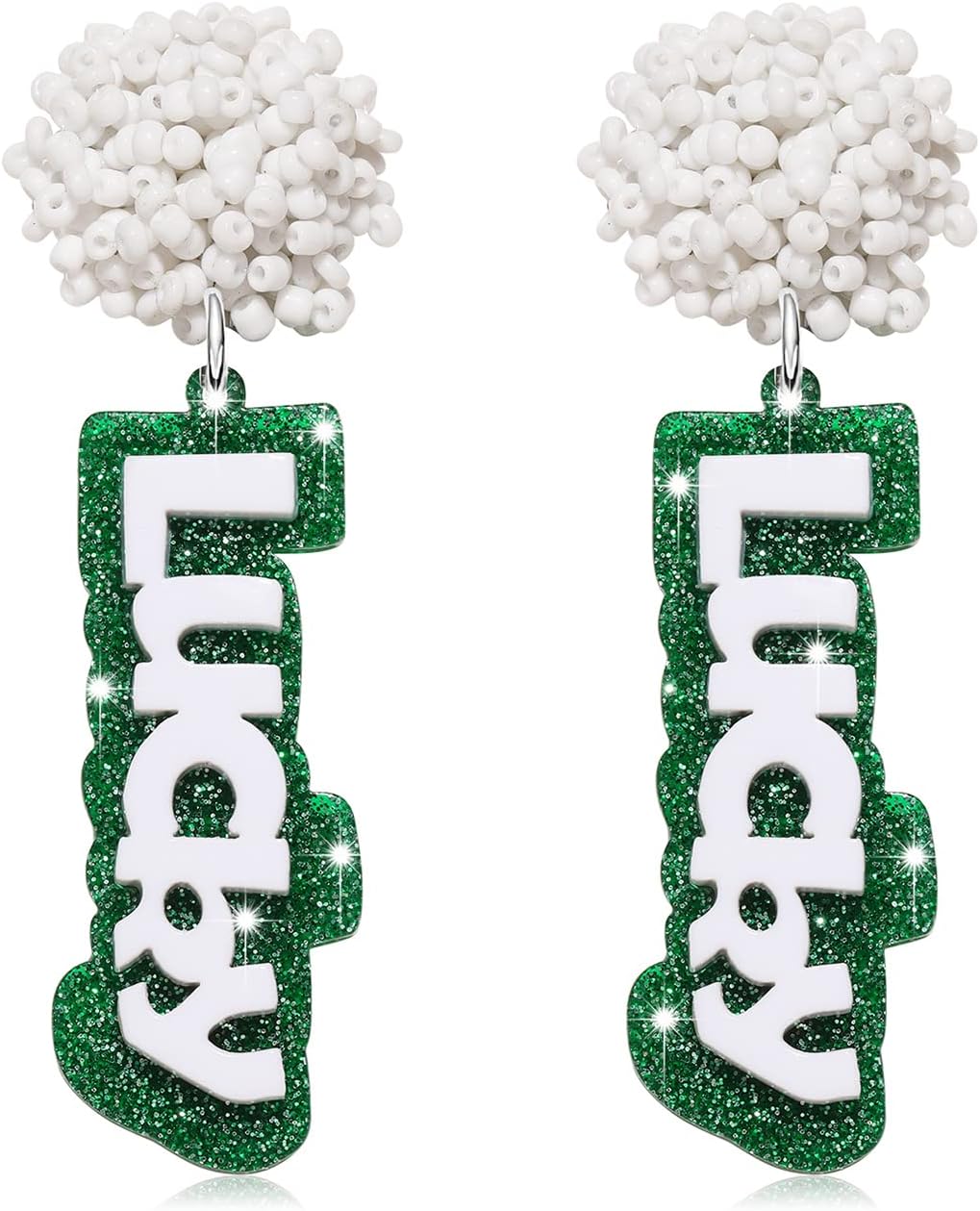 Letter Earrings Believe Earrings Drop Dangle Earrings for Girls Special Means Earring Gifts - 我的商店我的商店我的商店