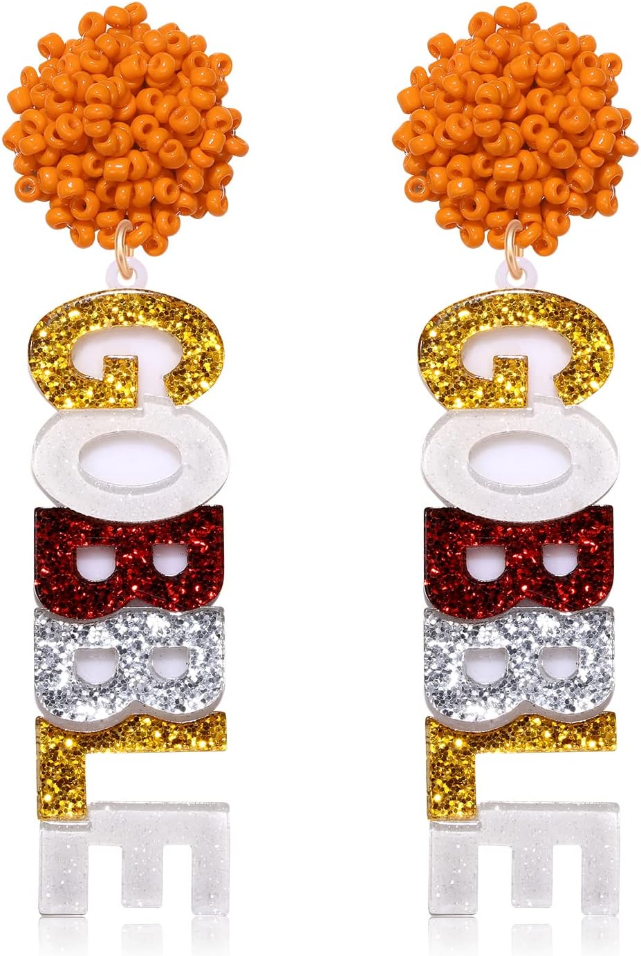 Letter Earrings Believe Earrings Drop Dangle Earrings for Girls Special Means Earring Gifts - 我的商店我的商店我的商店