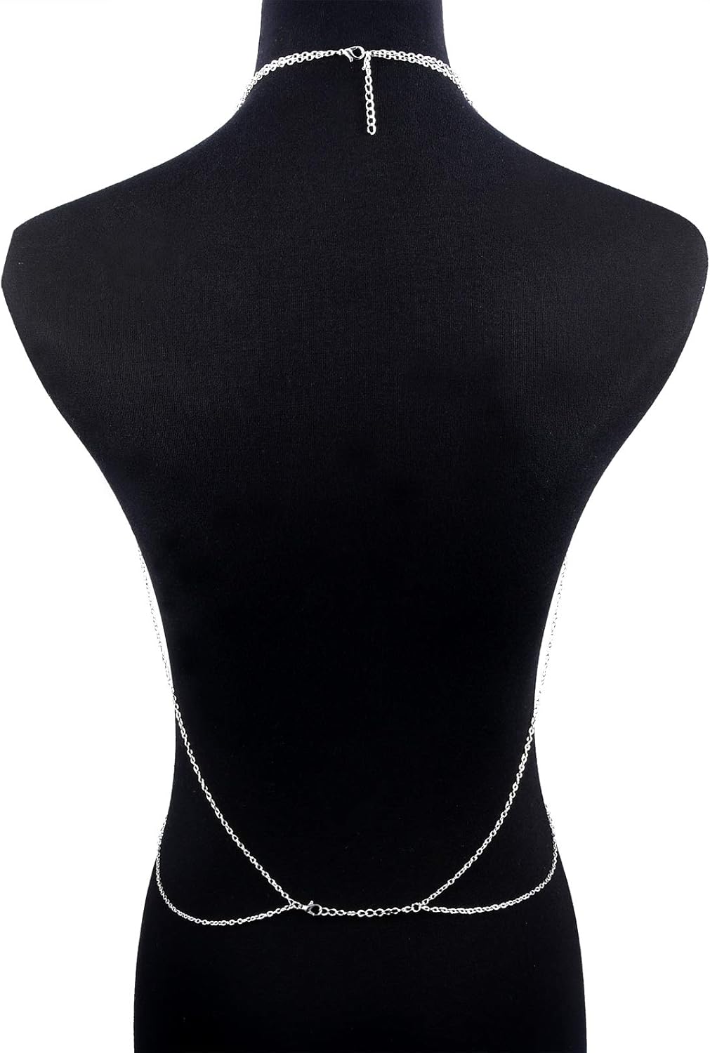 Nipple Rings with Body Chain Waist Chest Chain 14G Nipple Piercing Barbell Nipplerings Body Piercing Jewelry for Women - QIAO CrystalQIAO CrystalQIAO Crystal