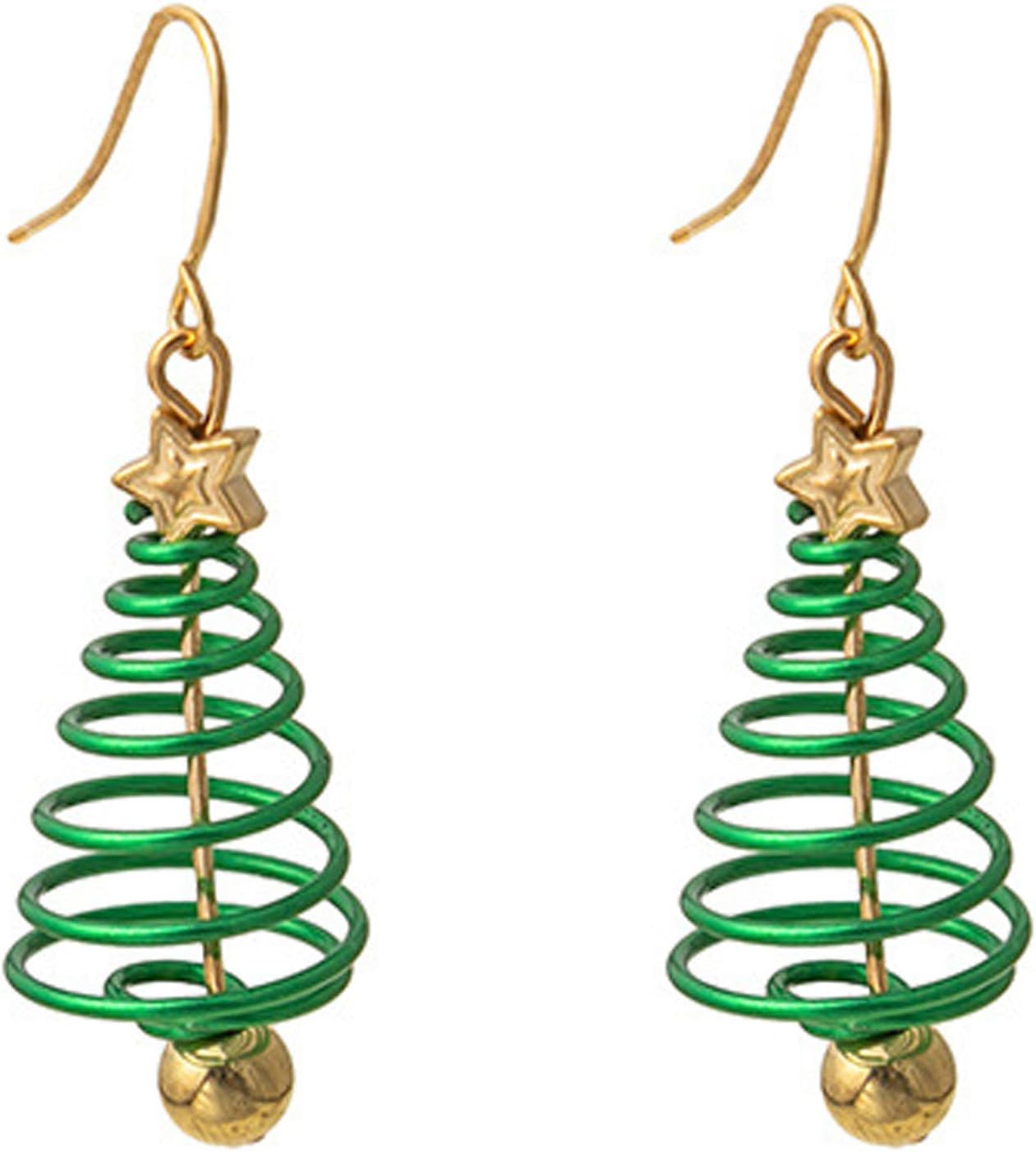 Red Crystal Bell Christmas Hat Earrings Santa Claus Christmas Tree Dangle Earrings Asymmetric Elk Santa Hat Butterfly Bell Christmas Earrings Rhinestone Stud Earrings for Women - 我的商店我的商店我的商店