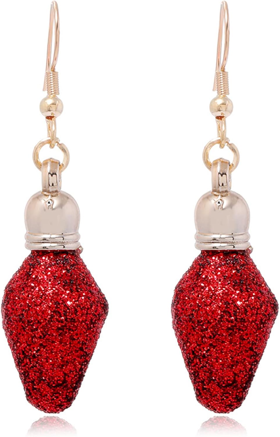 Red Green Christmas Dangle Earrings for Women Cute Long Chain Bow Knot Jingle Bell Christmas Tree Snowflake Dangle Earrings Christmas Holiday Jewelry Gift - QIAO Crystal我的商店QIAO Crystal