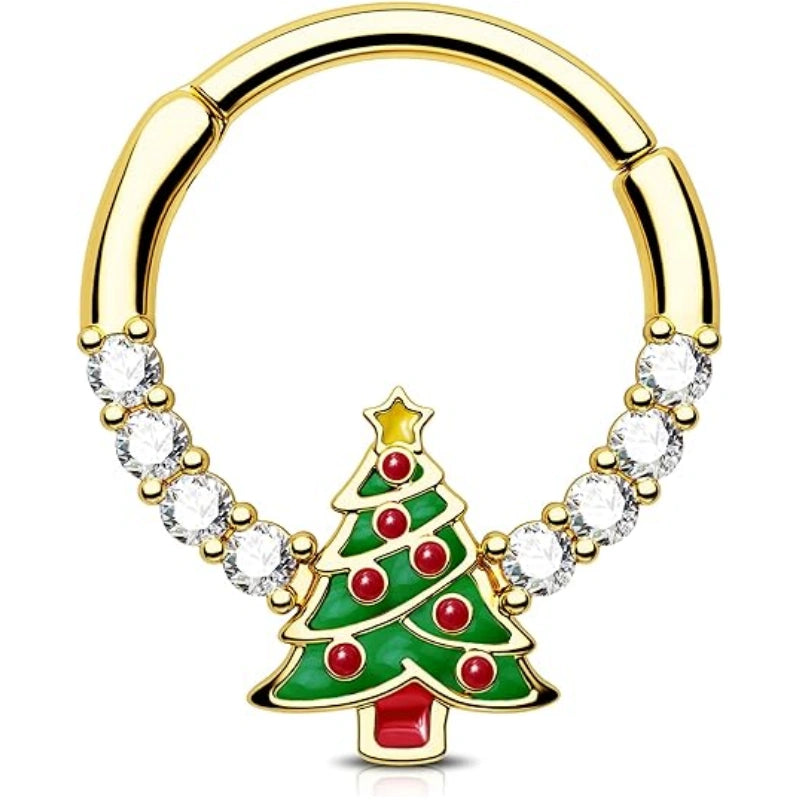 septum-rings-16g-christmas-tree-septum-piercing-jewelry-gold-diath-piercing-jewelry-gold-cartilage-hoop-surgical-steel-helix-conch-earring-cz-nose-rings-hoop-main