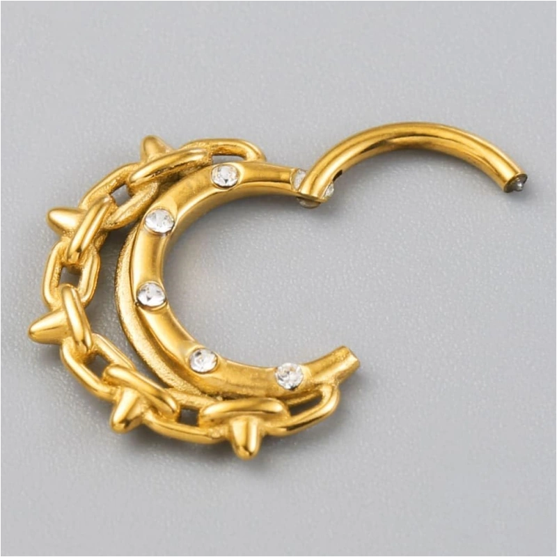 septum-rings-hoops1pc-16g8mm-chain-with-cz-nose-ring-surgical-stainless-steel-jewelry-clicker-cartilage-earring-hinged-segment-daith-piercing-gold-detail