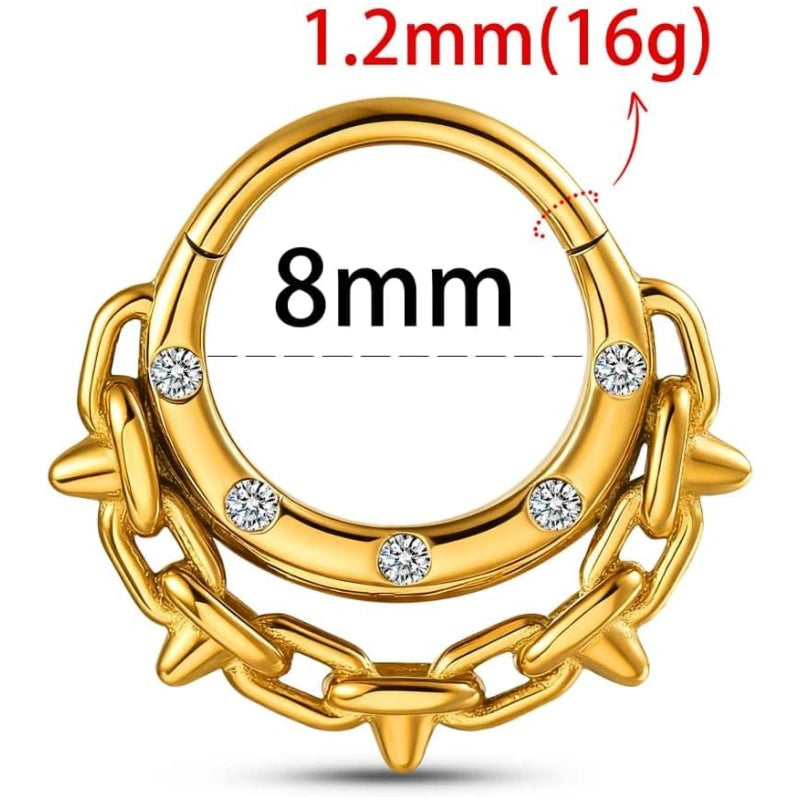septum-rings-hoops1pc-16g8mm-chain-with-cz-nose-ring-surgical-stainless-steel-jewelry-clicker-cartilage-earring-hinged-segment-daith-piercing-gold-size