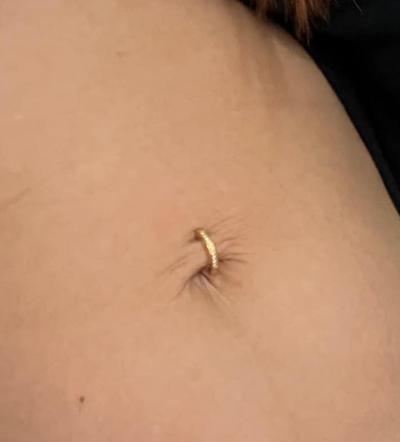 Short Belly Button Ring Short Bar Belly Button Rings Surgical Stainless Steel Belly Ring 6mm Belly Button Rings Short Bar 1/4" - 我的商店我的商店我的商店