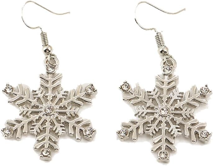 Snowflake Earrings for Women Snowflake Dangle Earrings Winter Earring Christmas Earring for Women - 我的商店我的商店我的商店
