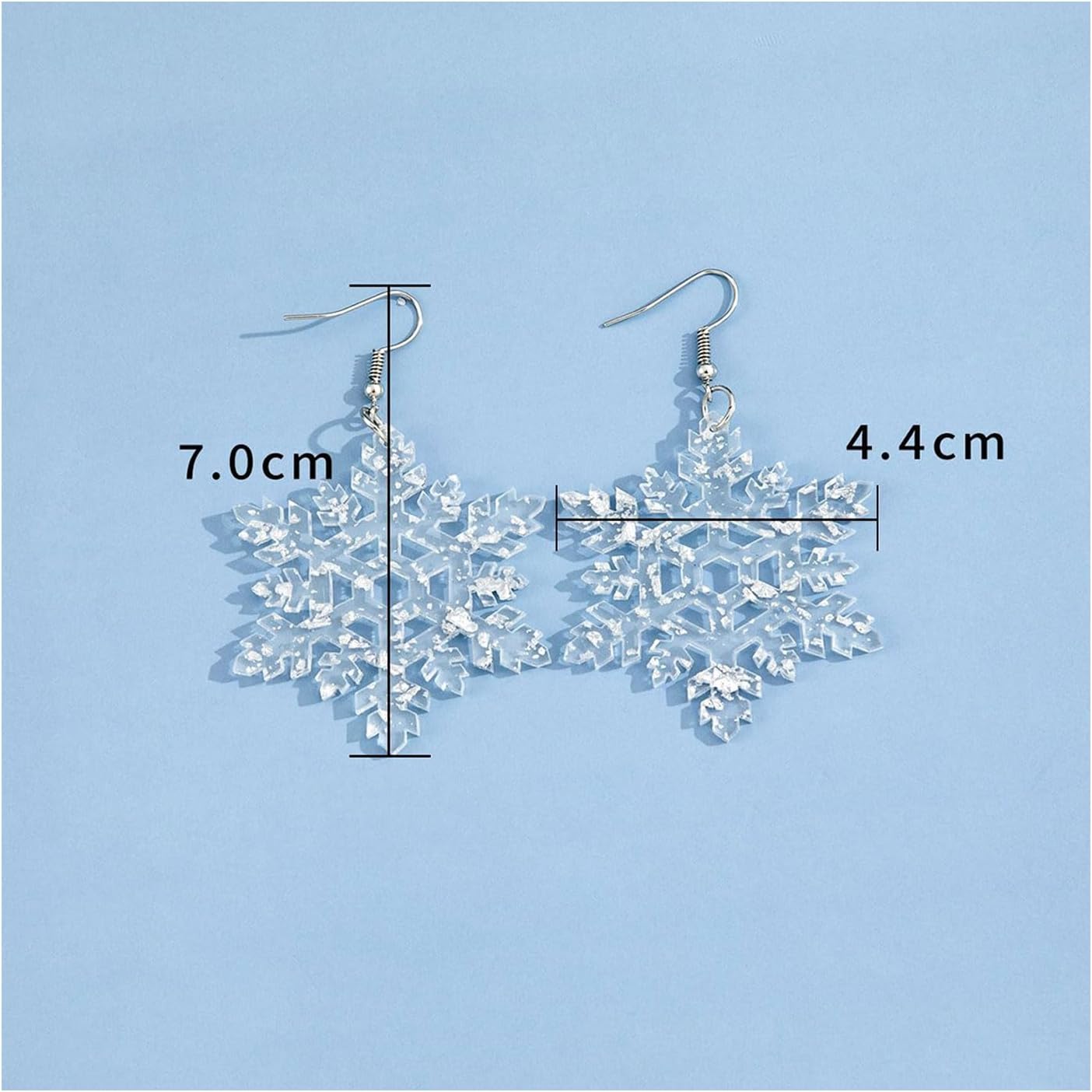 Snowflake Earrings for Women Snowflake Dangle Earrings Winter Earring Christmas Earring for Women - 我的商店我的商店我的商店