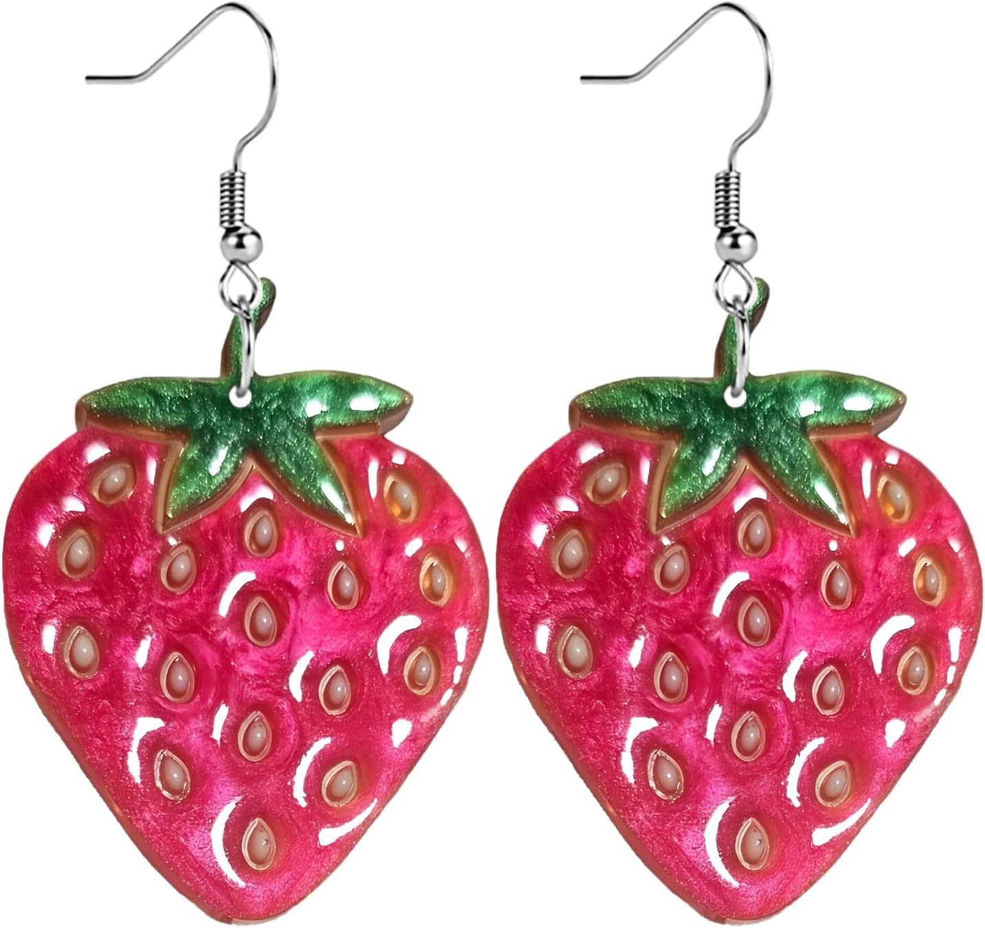 Sunflower Paw Print Earrings for Women - Unique & Quirky Funky Acrylic Dangle Earrings, Cute & Silly Novelty Design, Wacky & Crazy Earrings for Fun Lovers - 我的商店我的商店我的商店