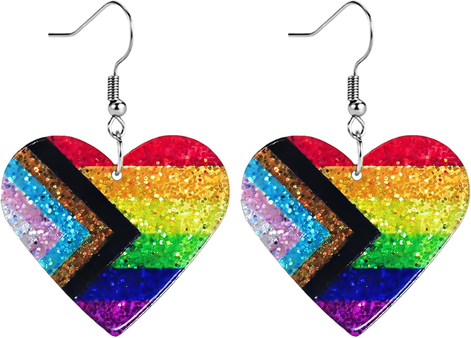 Sunflower Paw Print Earrings for Women - Unique & Quirky Funky Acrylic Dangle Earrings, Cute & Silly Novelty Design, Wacky & Crazy Earrings for Fun Lovers - 我的商店我的商店我的商店