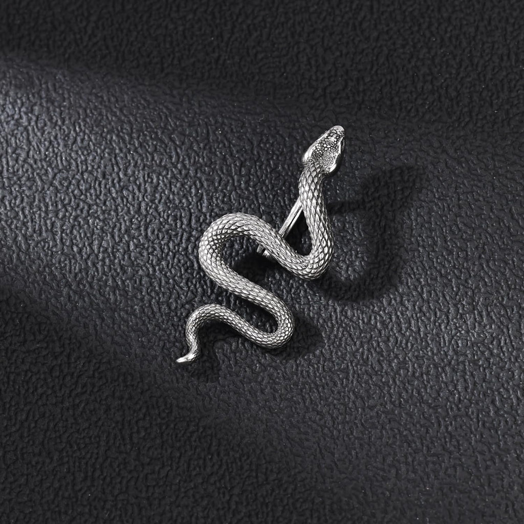 Surgical Stainless Steel Dangle Belly Button Rings for Women Belly Ring Dangling Piercing Jewelry CZ Snake lizard Skull Spider bat Halloween Party Punk Rock - QIAO Crystal我的商店QIAO Crystal