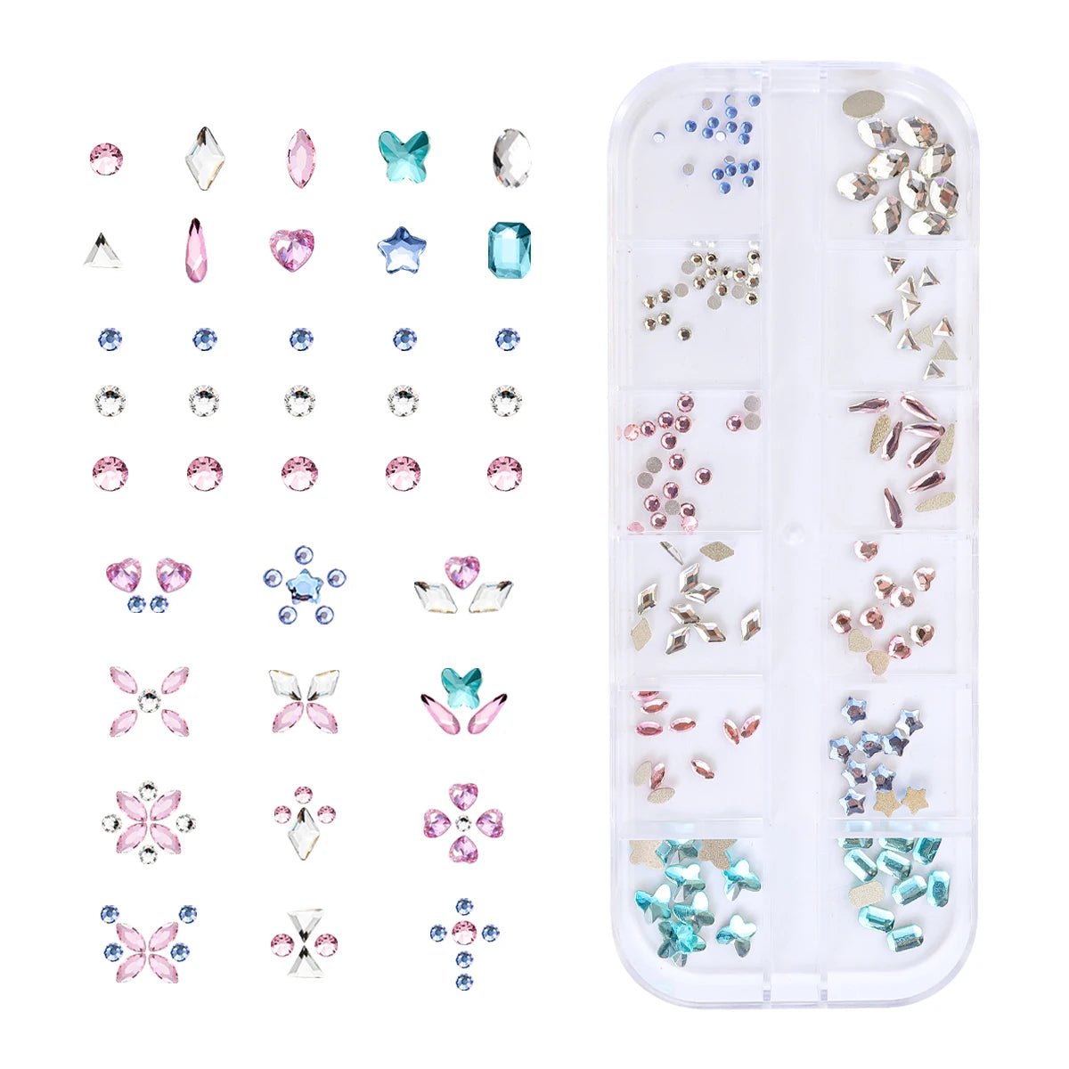 Tooth Gem Kits Professionally Decorate Your Teeth Gold Tooth Gems - QIAO CrystalQIAO CrystalQIAO Crystal