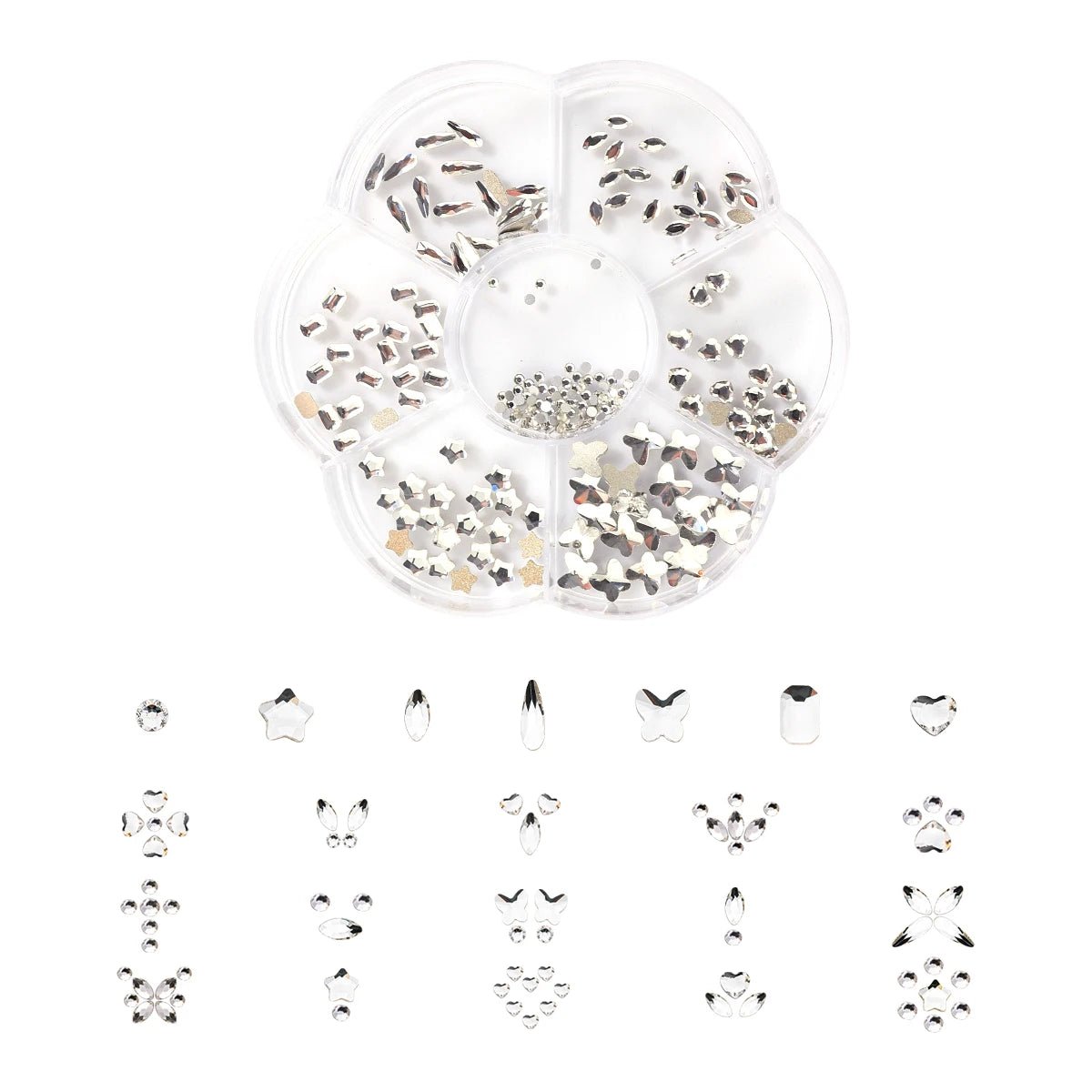 Tooth Gem Kits Professionally Decorate Your Teeth Gold Tooth Gems - QIAO CrystalQIAO CrystalQIAO Crystal