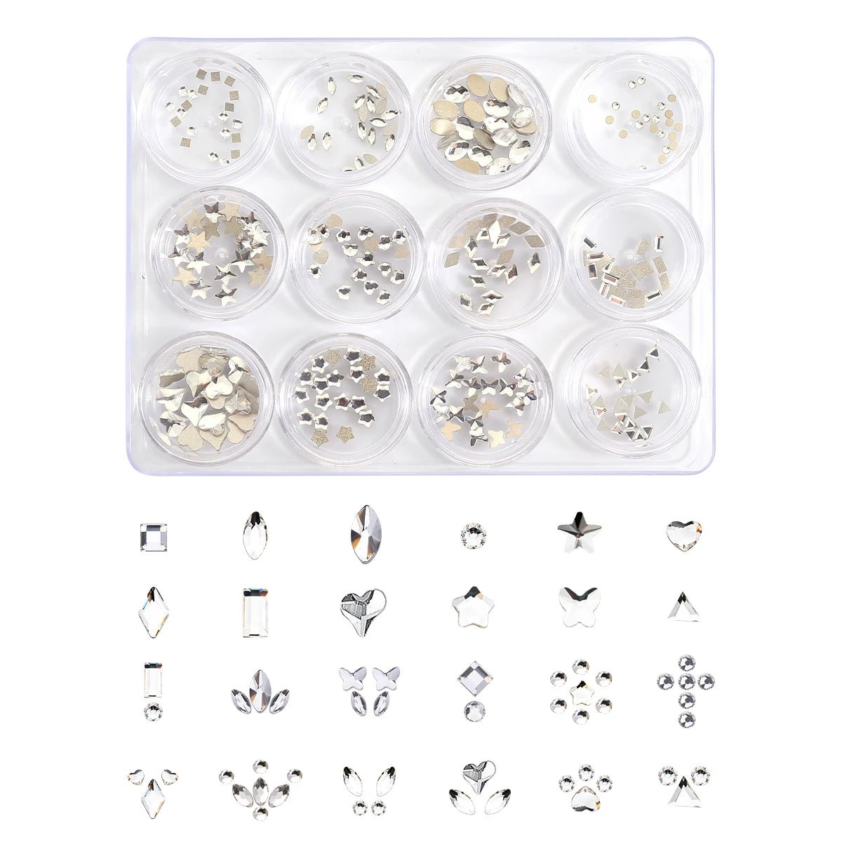 Tooth Gem Kits Professionally Decorate Your Teeth Gold Tooth Gems - QIAO CrystalQIAO CrystalQIAO Crystal