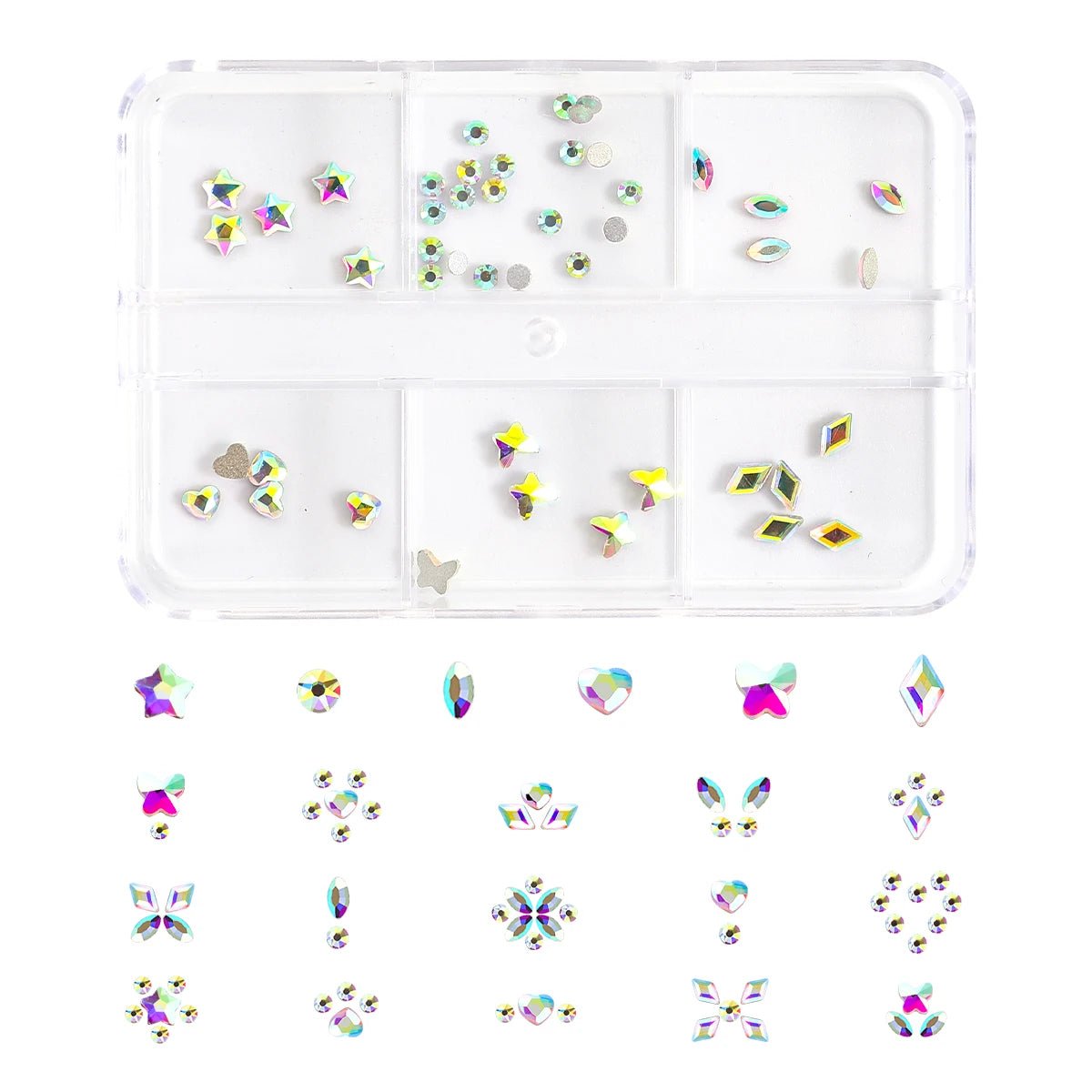 Tooth Gem Kits Professionally Decorate Your Teeth Gold Tooth Gems - QIAO CrystalQIAO CrystalQIAO Crystal