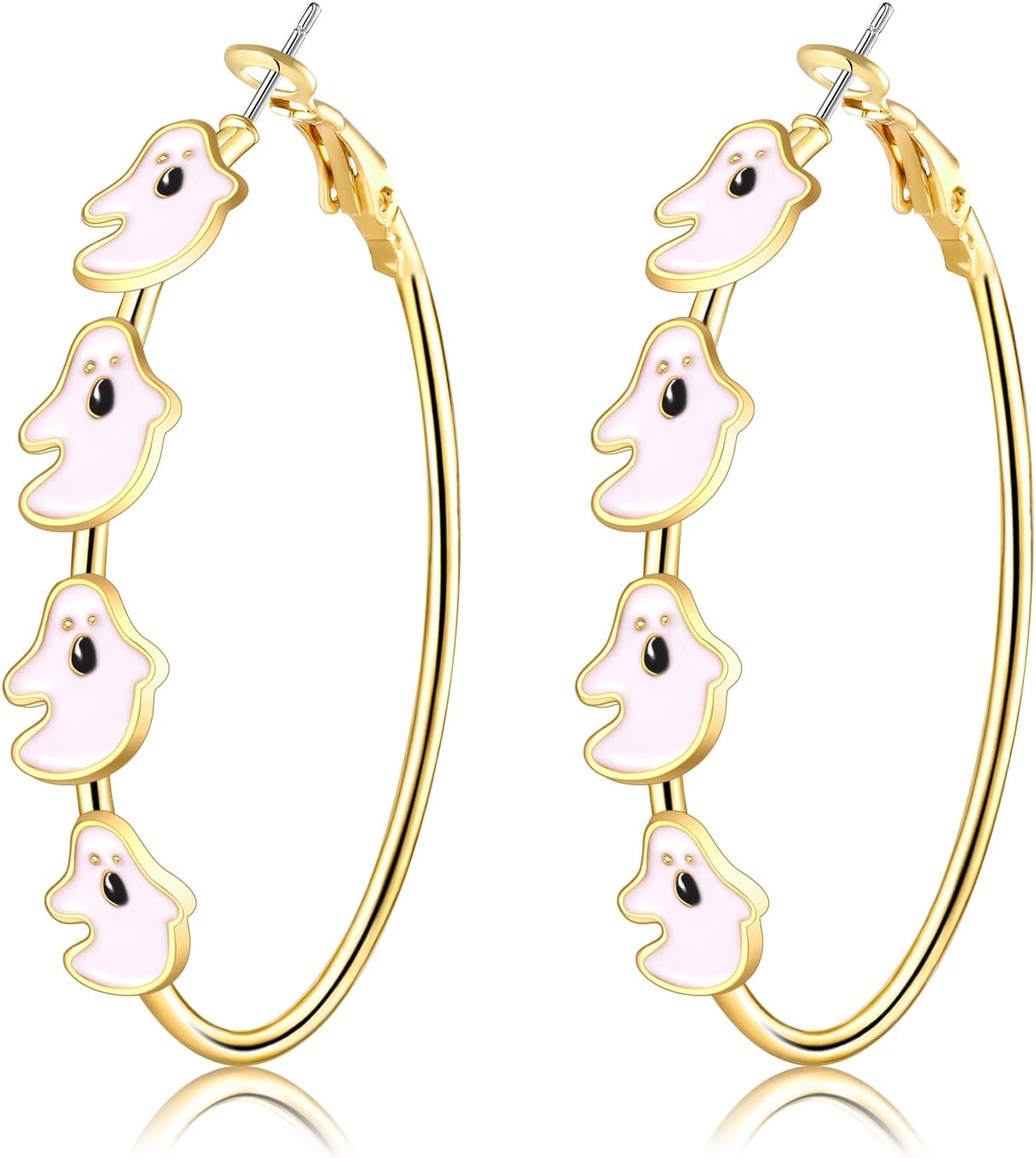 YAHPERN Halloween Thanksgiving Fall Christmas Earrings for Women Festive Holiday Hoop Earrings Costume Party Outfits Holiday Jewelry Gifts - 我的商店我的商店我的商店