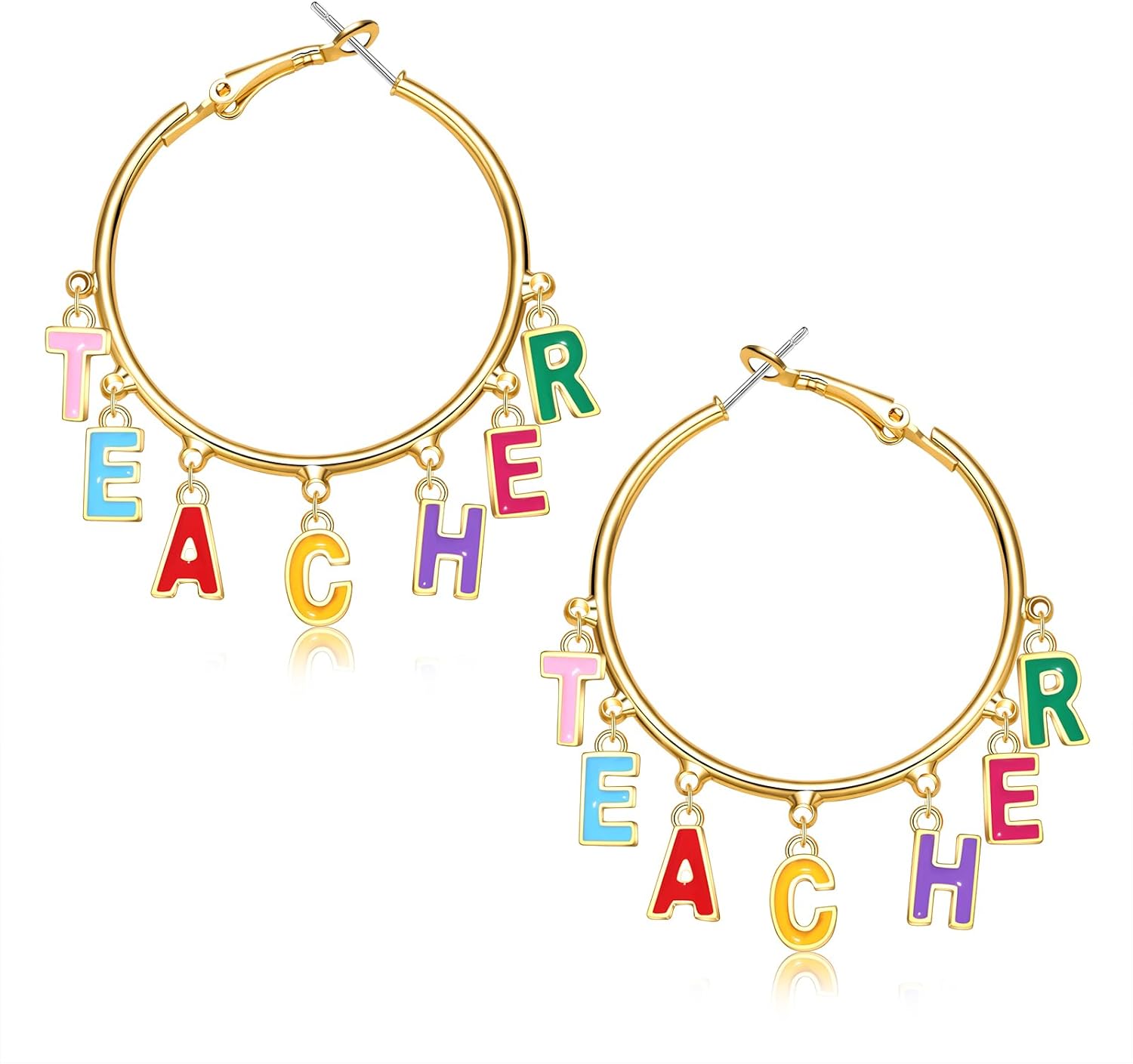 YAHPERN Halloween Thanksgiving Fall Christmas Earrings for Women Festive Holiday Hoop Earrings Costume Party Outfits Holiday Jewelry Gifts - 我的商店我的商店我的商店